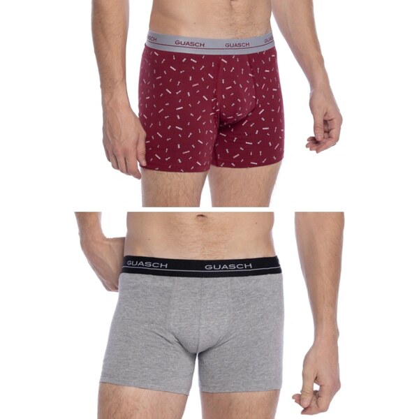 GUASCH Pánske boxerky ABEL z elastickej bavlny 60016775