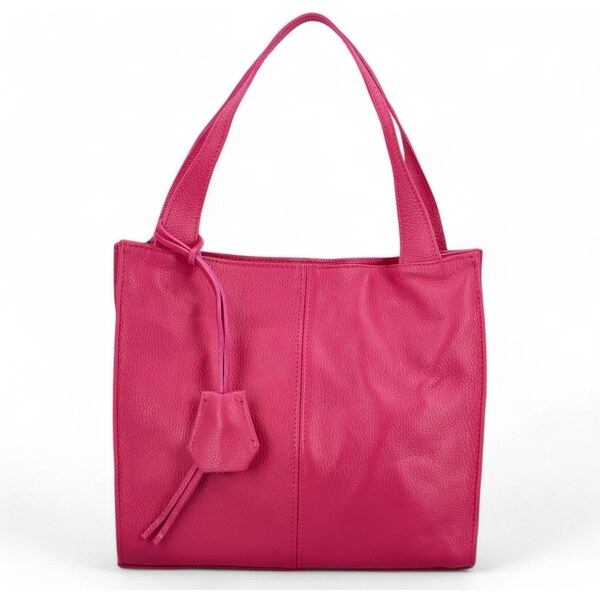 Delami Vera Pelle Dámska kožená kabelka fuchsiová - Delami Methya 60175617