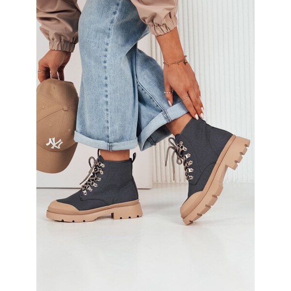 Dámske čižmy MOSS Farba modrá DSTREET 59904859