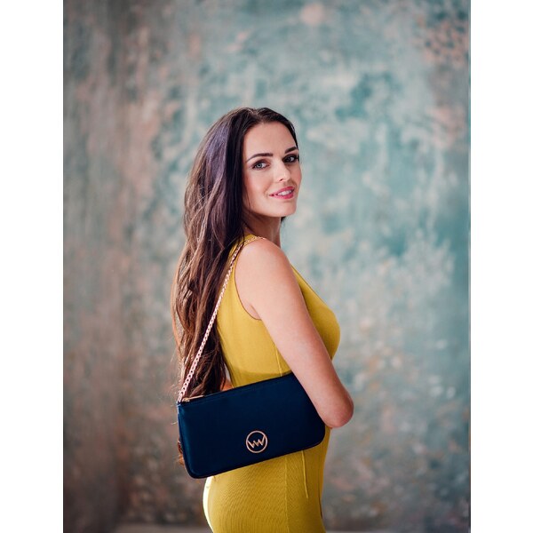 Vuch Dámska listová kabelka Hazell Dark Blue 66586085
