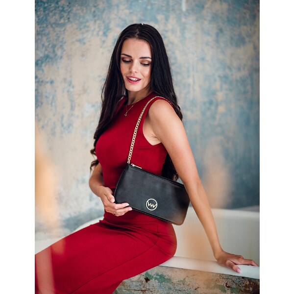 Vuch Dámska listová kabelka Hazell Black 66594130