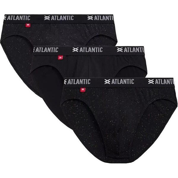 3 PACK pánske slipy Atlantic 3MP-174 59951245