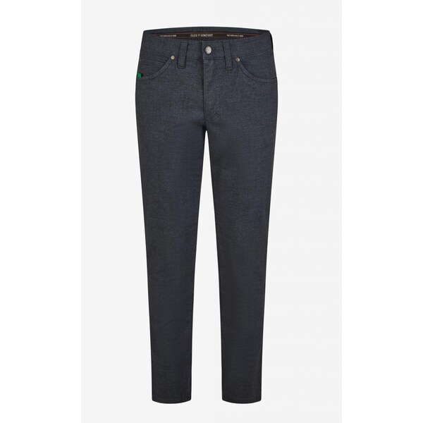 Pánske antracitové nohavice wool-look CLUB OF COMFORT modern fit 60121944