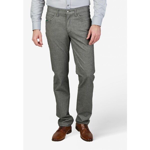 Pánske sivé wool-look nohavice CLUB OF COMFORT modern fit 60121947