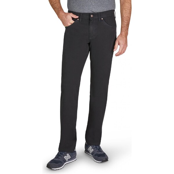 Pánske čierne comfort-stretch nohavice CLUB OF COMFORT modern fit 60121948