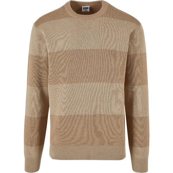 Urban Classics Sveter béžová / tmavobéžová 60133877
