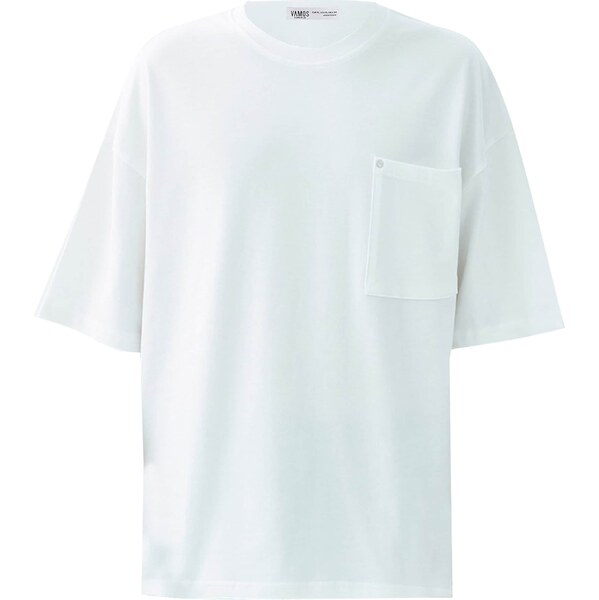 VAMOS CLO Tričko nebielená / čierna 60683543