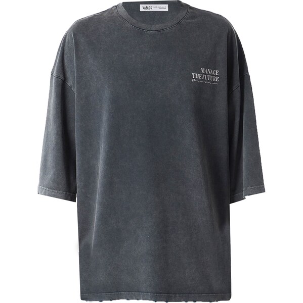 VAMOS CLO Tričko čierna / biela 60683664