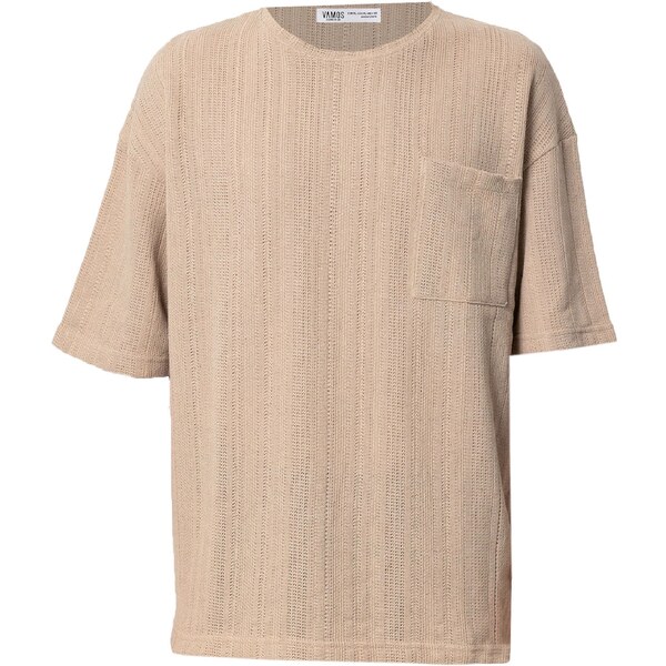 VAMOS CLO Tričko béžová 60683748