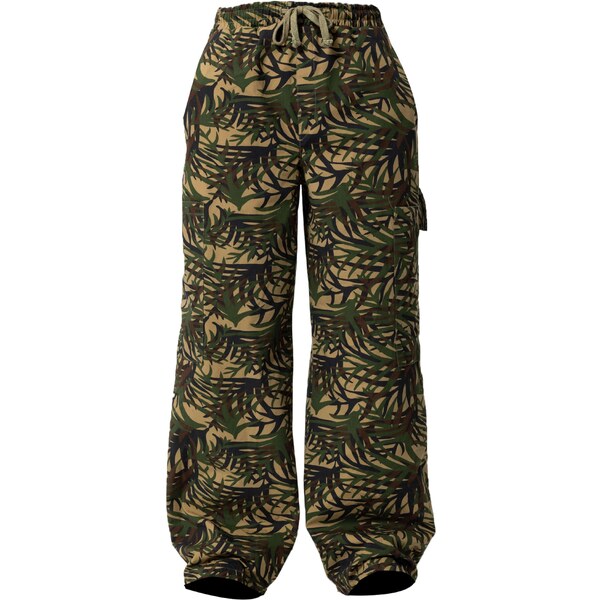 VAMOS CLO Nohavice Freeport farba ťavej srsti / zelená 60683707