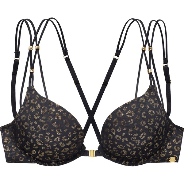 JETTE Podprsenka zlatá žltá / čierna 60908992