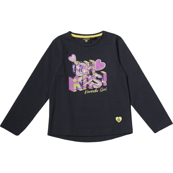 KOROSHI Tričko námornícka modrá / žltá / orchideová / biela 60134013