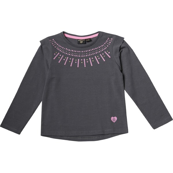 KOROSHI Tričko žltá / tmavosivá / svetloružová 60134012