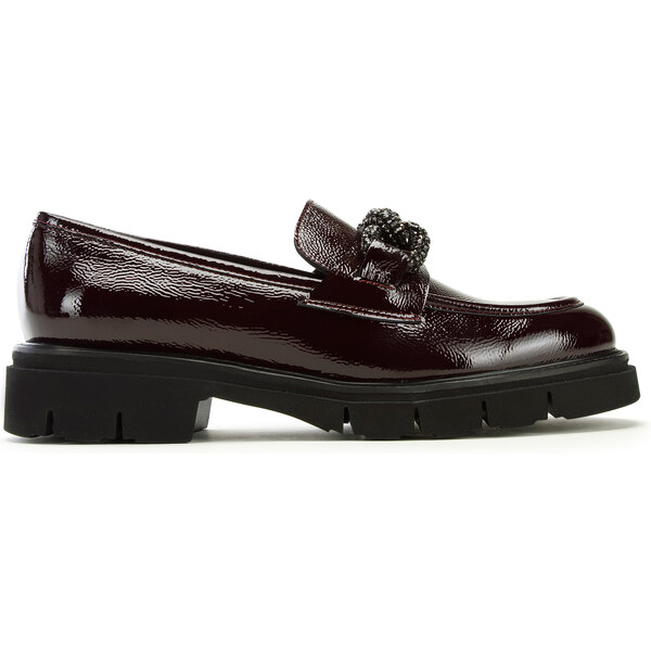 Wittchen Dámske kožené mokasíny s krištáľovou retiazkou 97-D-106-3 49952125