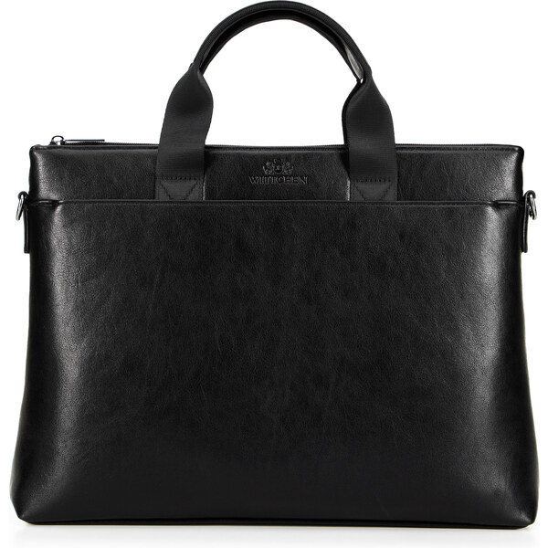 Wittchen Elegantná dámska kabelka na notebook 15,6’’ z ekokože 29-3 66066107