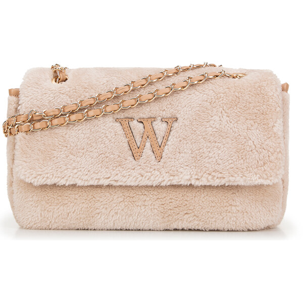 Béžová dámska crossbody kabelka Wittchen 99-4Y-218-0 66065948