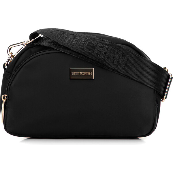 Wittchen Dámska kabelka na rameno z nylonu čierna 29-4P-204-10 66065545