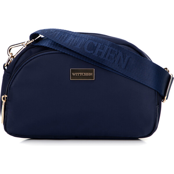 Wittchen Dámska kabelka na rameno z nylonu tmavomodrá 29-4P-204-90 66065547