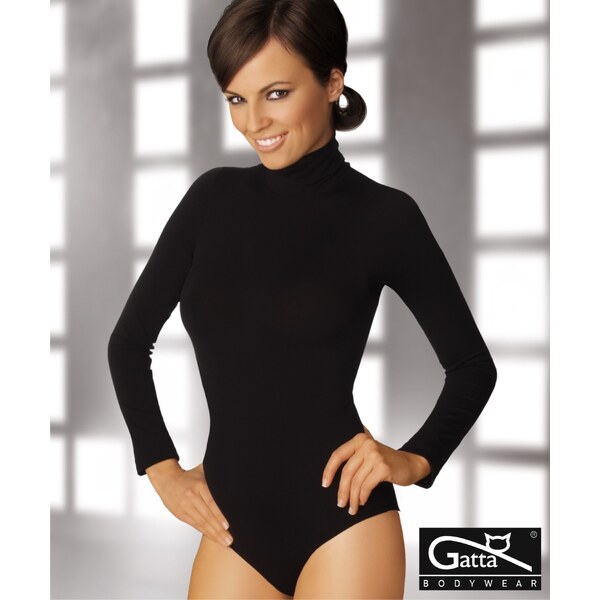 Gatta Dámske body s dlhým rukávom Zen 5577, Farba biela 50864358