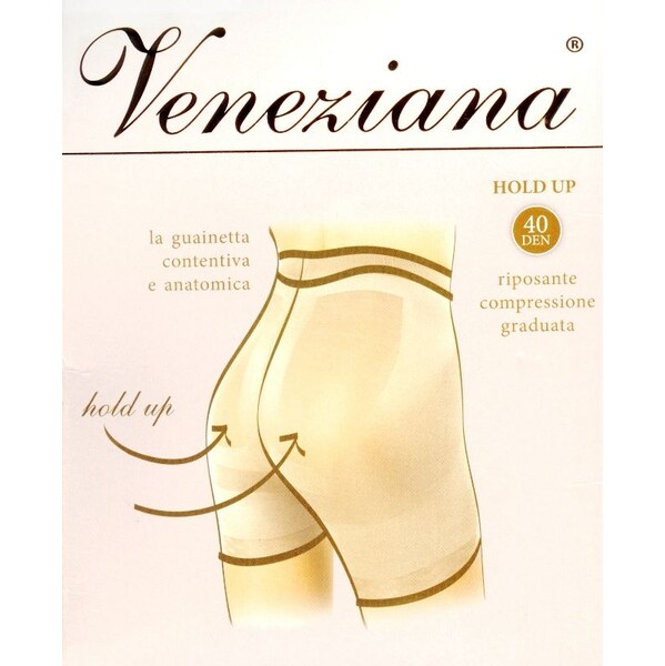 Veneziana Sťahovacie pančuchy formujúce zadok Hold Up 40 DEN-s, Farba 51452221