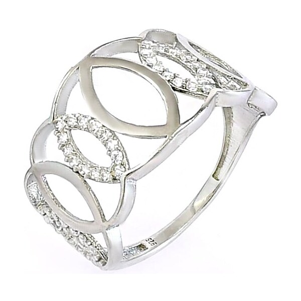 Strieborný prsteň Glare 623 60149242