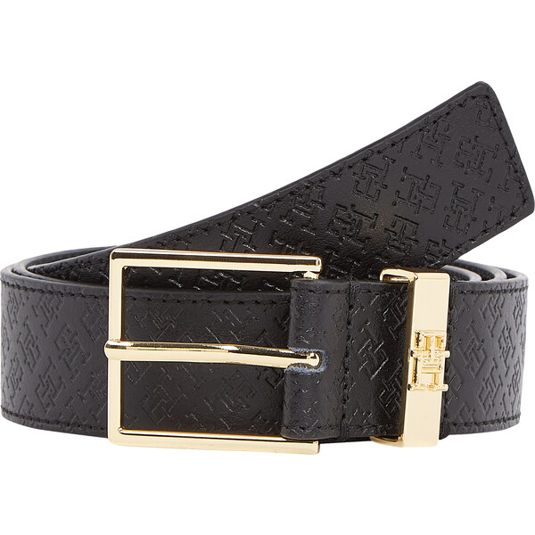 Tommy Hilfiger Dámsky kožený opasok AW0AW16834BDS 90 cm 66583548