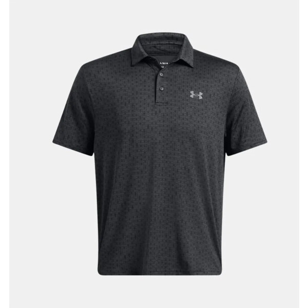Under Armour UA Playoff 3.0 Printed Polo-GRY 64782655