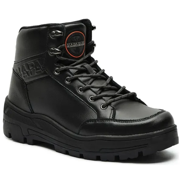 Napapijri Kožené šnurovacie topánky HERB 60178075