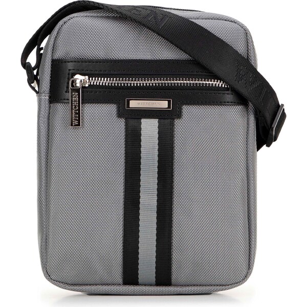 Trendová šedá crossbody taška Wittchen 100-4U-905-8 60176063
