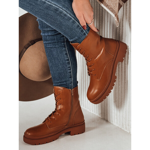 BASIC Camel štýlové členkové topánky STYLOBOSS ZY0520 60176182