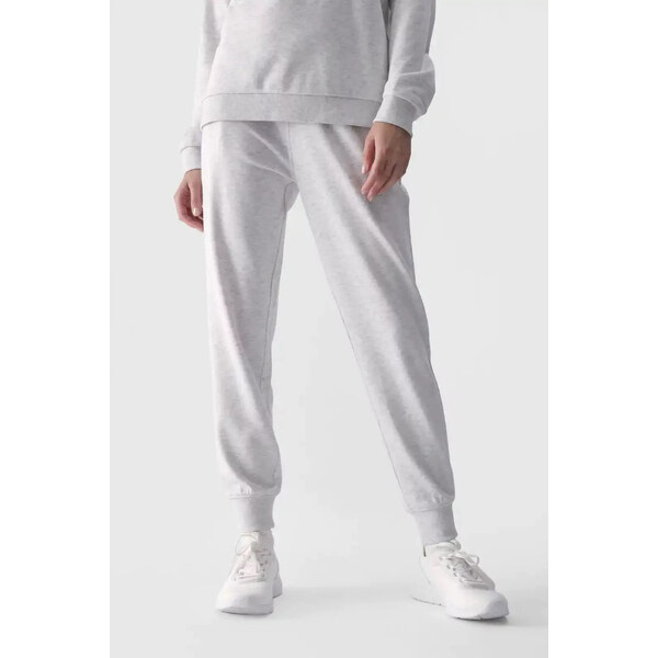 Dámske Teplákové Nohavice Joggery 4F Šedé 4FWMM00TTR 60728614