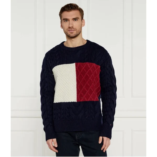 Tommy Hilfiger Vlnený sveter | Regular Fit 60185975