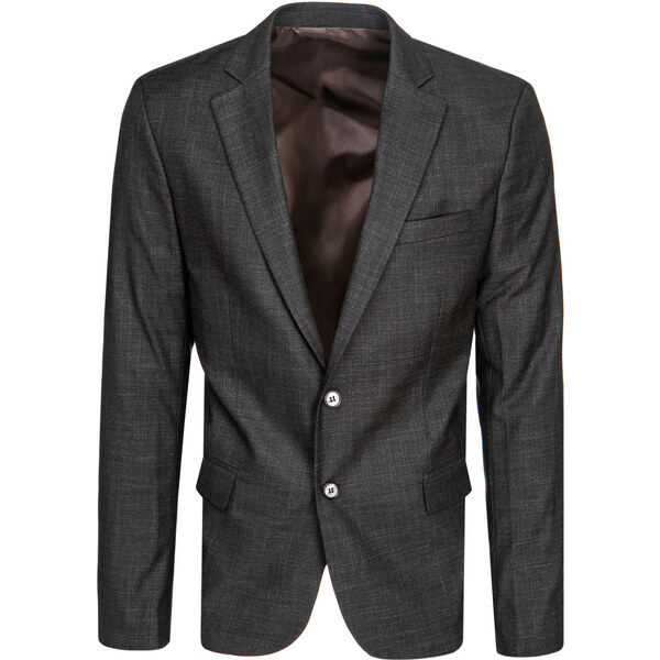 Pánska čierna jednorzadová sako Dstreet 60298583