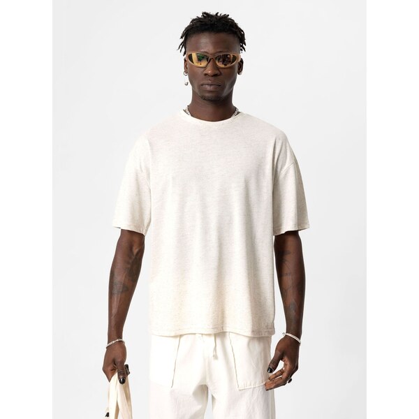 VAMOS CLO Tričko šedobiela 60683457