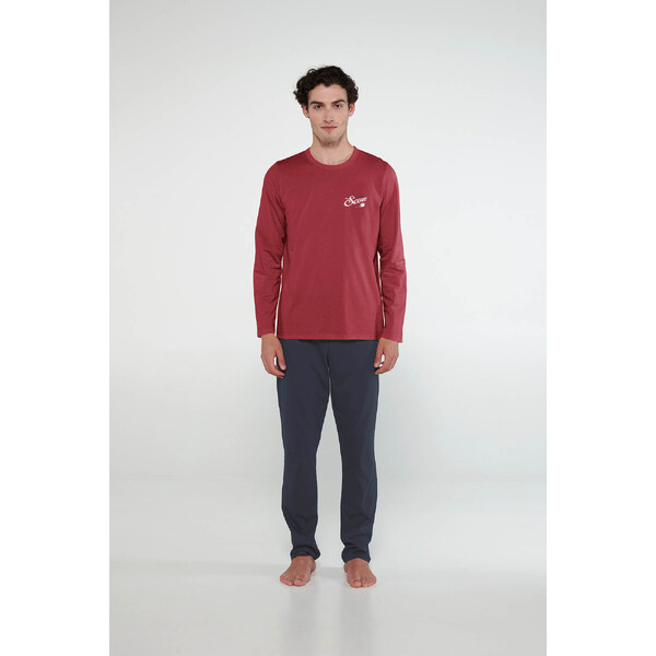 Vamp - Bavlnené pánske pyžamo 19958 - Vamp 60182222