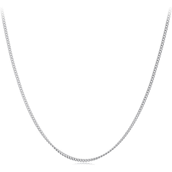 Ligot Strieborná retiazka CURB 0,8 mm 45 cm 60187109