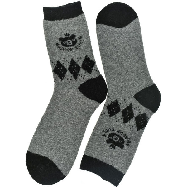 AURA.VIA Termo sivé ponožky BearWarm 35-41 60189486