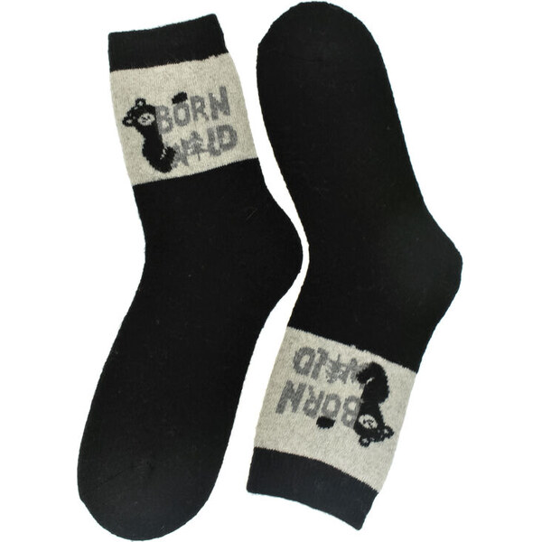 AURA.VIA Termo čierne ponožky BearWarm 35-41 60189487