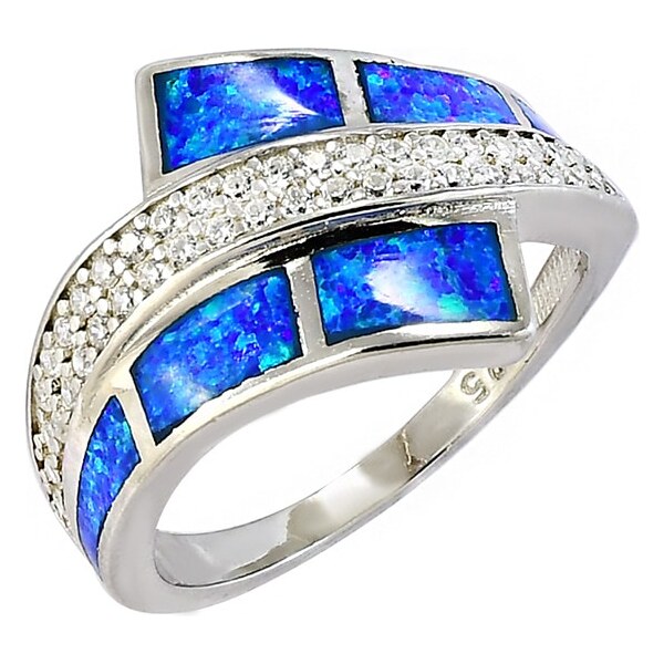 Strieborný prsteň Glare 631 60189572