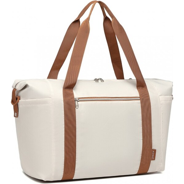 KONO Taška - na cesty alebo do fitnesscentra, béžová 60195071