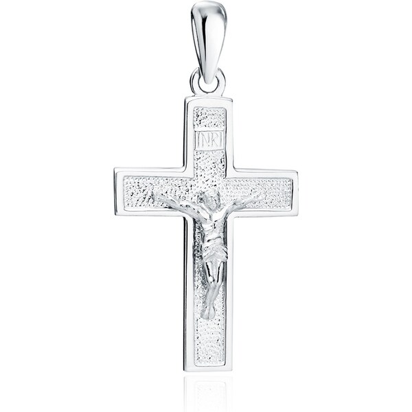 Olivie Strieborný prívesok JEŽIŠ NA KRÍŽI 9214 60195297