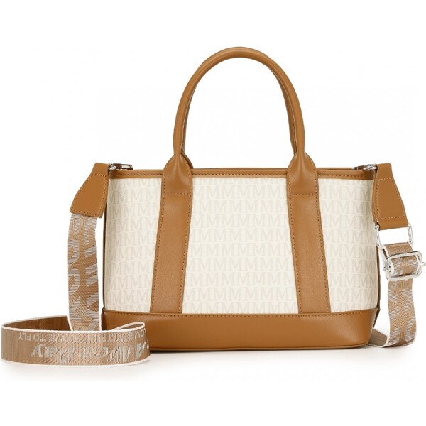 Miss Lulu Kabelka - tote, elegantná s monogramom a dlhým popruhom, 60195555