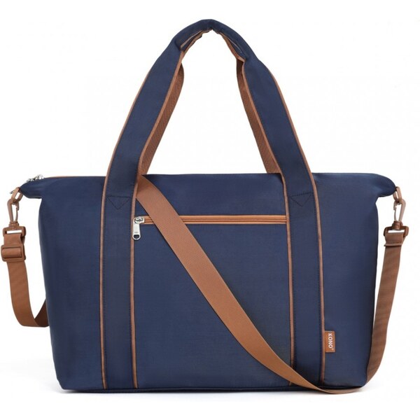 KONO Cestovná taška - carry on travel, skladacia, tmavomodrá 60195562