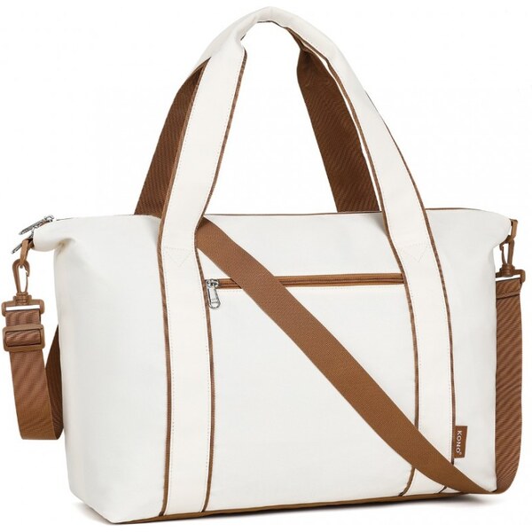 KONO Cestovná taška - carry on travel, skladacia, béžová 60195563