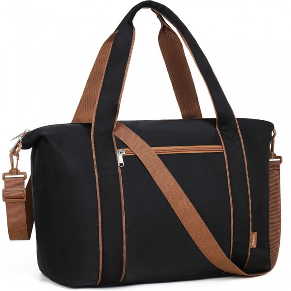 KONO Cestovná taška - carry on travel, skladacia, čierna 60195564