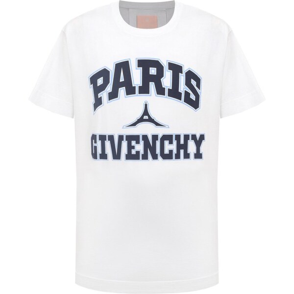 GIVENCHY Paris White tričko 60196929