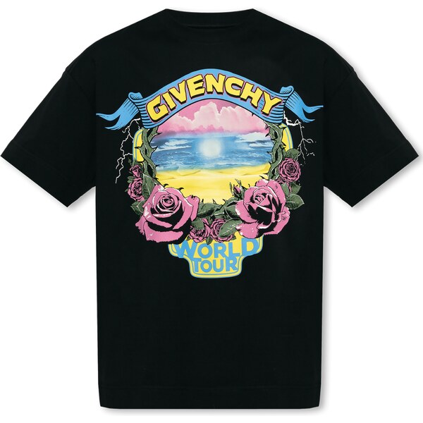 GIVENCHY World Tour Black tričko 60196927