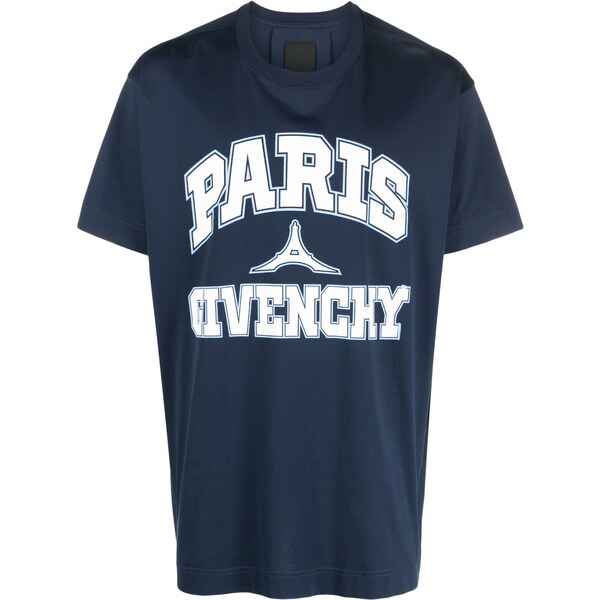 GIVENCHY Paris Blue tričko 60196928