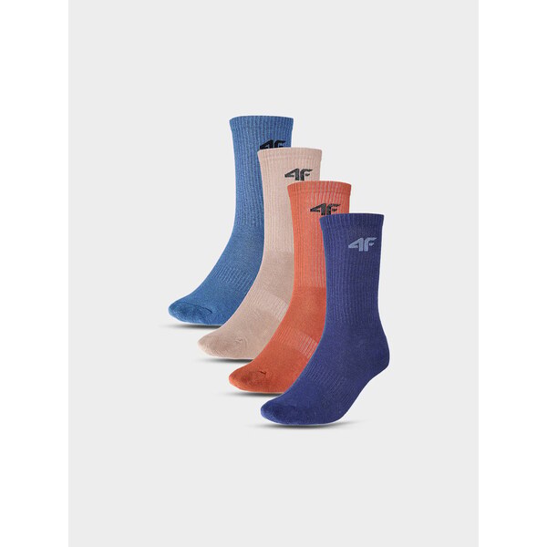 Boys casual socks 4F 4-pack 60203590