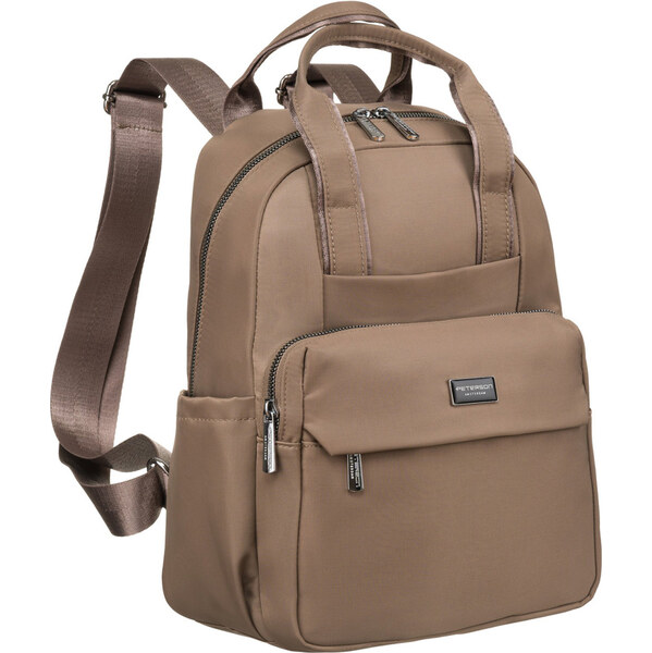 Elegantný béžový dámsky batoh Peterson PTN CPY-03 61532253